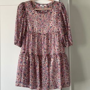 BB DAKOTA Free Spirit Floral Print Dress. Size XS